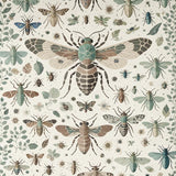 Ultra Soft Area Rug, Non Slip, Stain Resistant, Washable Area Rugs for Living Room, Bedroom, Modern Insect Print Stain Resistant Rug(Ivory) - ODIKA