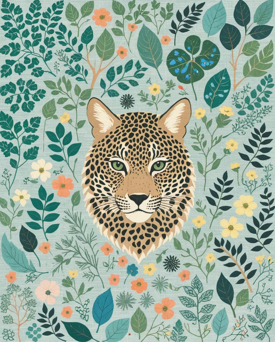 Ultra Soft Area Rug, Non Slip, Stain Resistant, Washable Area Rugs for Living Room, Bedroom, Modern Colorful Jungle Animal Play Rug(Gray) - ODIKA