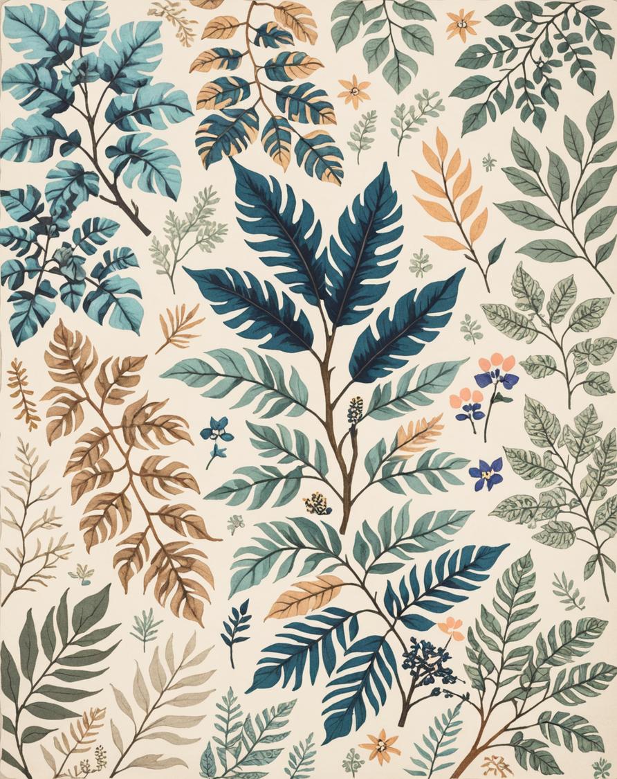 Ultra Soft Area Rug, Non Slip, Stain Resistant, Washable Area Rugs for Living Room, Bedroom, Beige Jungle Print Kids Playroom Rug(Ivory) - ODIKA