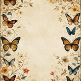 Modern Vintage Non Slip Throw(Beige)
