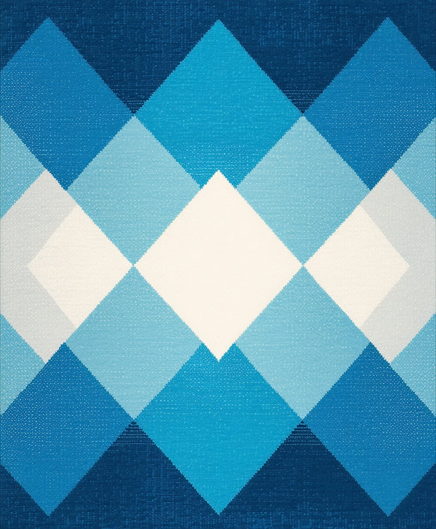Ultra Soft Area Rug, Non Slip, Stain Resistant, Washable Area Rugs for Living Room, Bedroom, boys bedroom space rug(Blue) - ODIKA