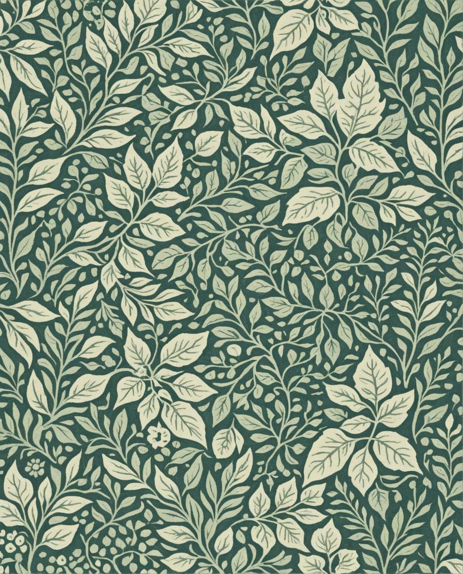 Ultra Soft Area Rug, Non Slip, Stain Resistant, Washable Area Rugs for Living Room, Bedroom, Vintage Woodcut Print(Green) - ODIKA