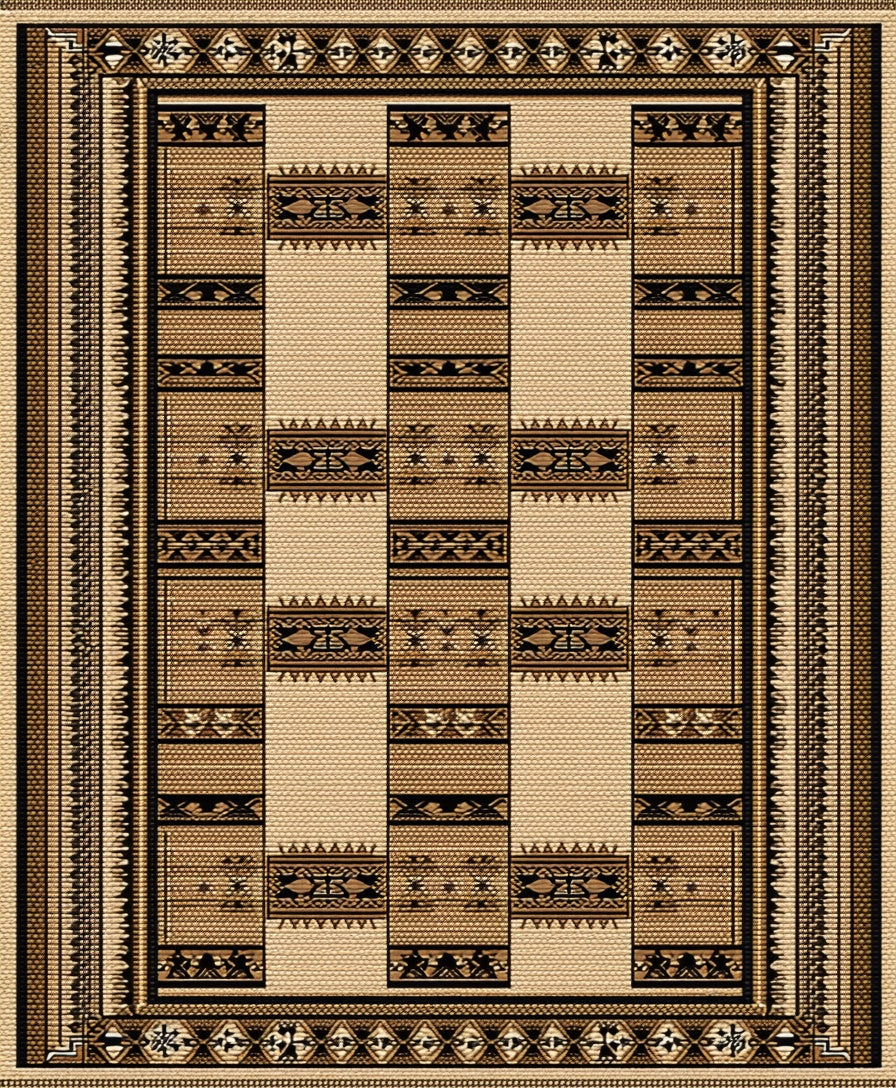 Ultra Soft Area Rug, Non Slip, Stain Resistant, Washable Area Rugs for Living Room, Bedroom, Rustic Cowhide Living Room Accent(Beige) - ODIKA