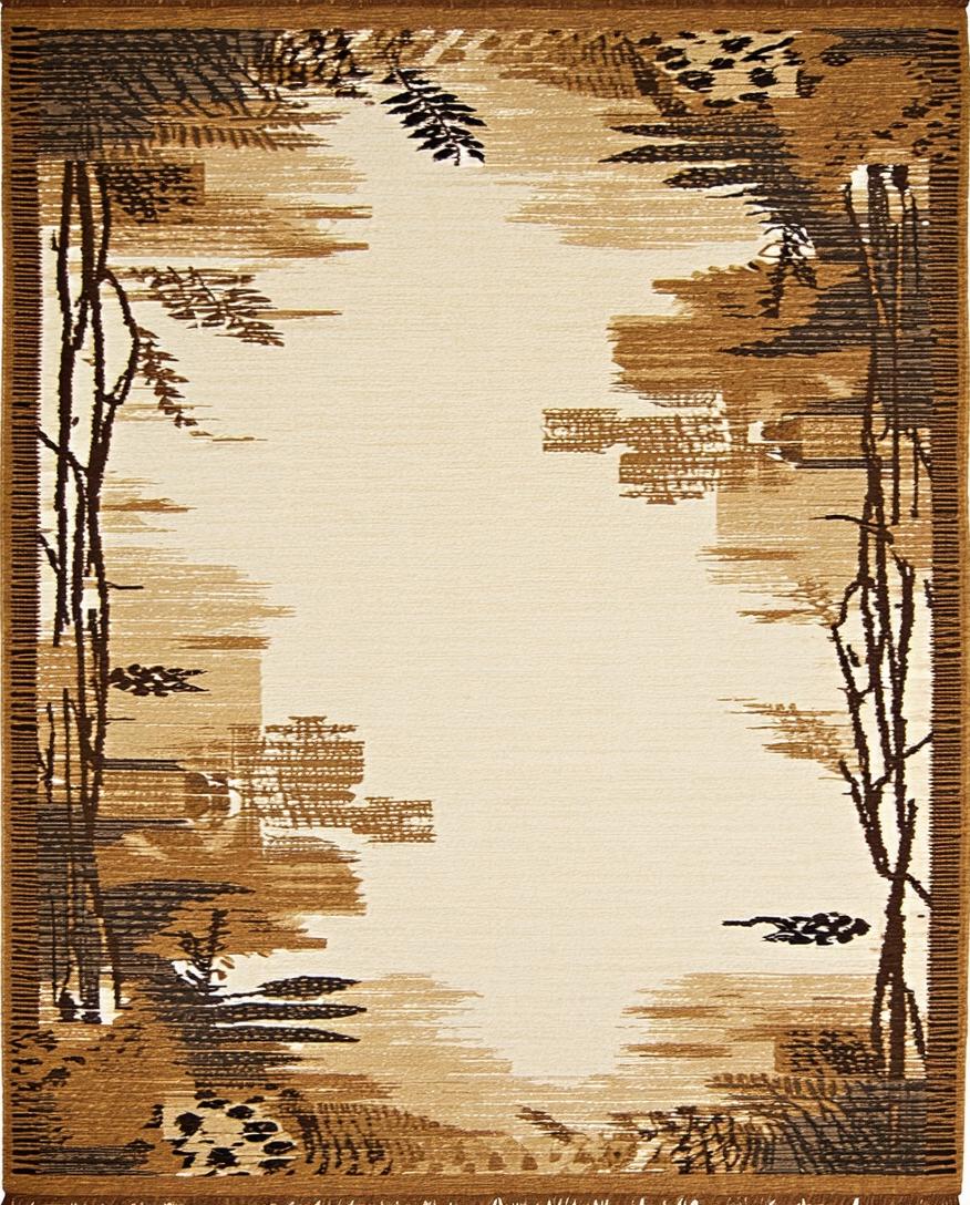 Ultra Soft Area Rug, Non Slip, Stain Resistant, Washable Area Rugs for Living Room, Bedroom, Washable Indoor Outdoor Runner(Beige) - ODIKA