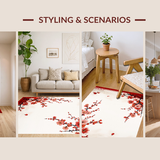 Colorful Japanese Nature Inspired Theme(Red)