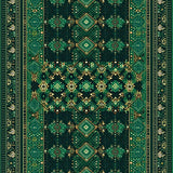 Retro Zodiac Entryway with Design(Green)
