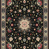 Retro Indie Entryway for Small Spaces(Black)