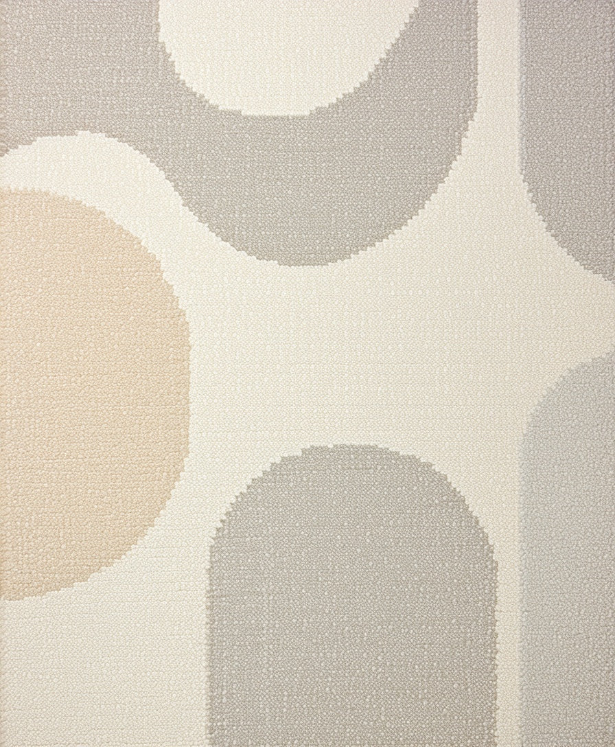 Ultra Soft Area Rug, Non Slip, Stain Resistant, Washable Area Rugs for Living Room, Bedroom, Modern Ivory Handmade Wool Living Room(Beige) - ODIKA