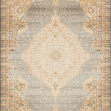 Ultra Soft Area Rug, Non Slip, Stain Resistant, Washable Area Rugs for Living Room, Bedroom, Handmade Distressed Wool Viscose(Beige) - ODIKA