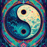 Boho Non Slip Meditation(Blue)