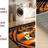 Eclectic Modern Nature Motif(Orange)
