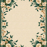 Botanical Plaid Floral(Beige)