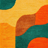 Abstract Geometric Spiral(Yellow)