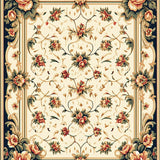 Floral Vintage(Beige)