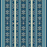 Vintage Tiger Print(Blue)