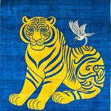 Modern Multi Color Tibetan Yoga(Blue)