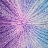 Tie Dye Glitter Shaggy(Purple)