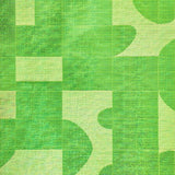 Mid Century Tropical Leaves(Green)