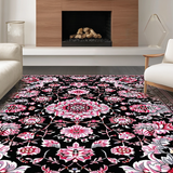 Charming Vintage Blossom Look(Black)