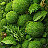 Moss Leaf Shag(Green)