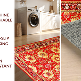 Chic Modern Floral Aesthetic(Red)