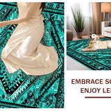 Sophisticated Earth Tone Geometric(Blue)