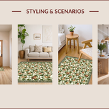 Vintage Botanical Serenity Retreat(Beige)