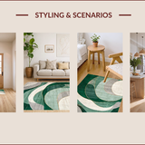 Contemporary Earthy Toned Abstract(Green)