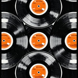 Vinyl Record Semi Circle(Black)