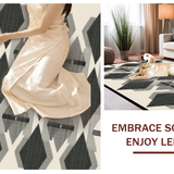 Chic Geometric Trellis Arrangement(Beige)