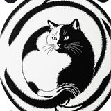 Yin Yang Cat(Black)
