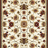 Vintage Floral Non Slip Dining Room(Beige)