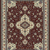 Traditional Classic Floral Motif(Red)
