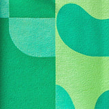 Modern Abstract Non Shedding(Green)