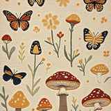 Mushroom Butterfly Spring(Beige)