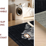 Artful Rustic Animal Illustration(Black)