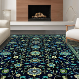 Timeless Floral Medallion Aesthetic(Blue)