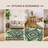Modern Abstract Lattice Arrangement(Green)