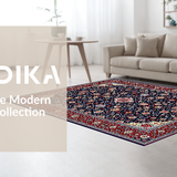 Contemporary Floral Artful Layout(Blue)