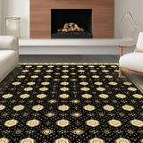 Warm Earth Tone Lattice(Black)
