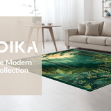Earthy Rustic Symmetrical Elements(Green)