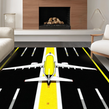Charming Airborne Vehicle Motif Decor(Yellow)
