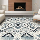 Minimalist Grey and White Medallion(Gray)