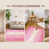 Minimalist Pink Leopard Graphic Style(Pink)