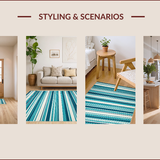 Rustic Reversible Beachside Style(Blue)