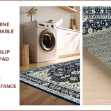 Rustic Vintage Geometric Aesthetic(Blue)