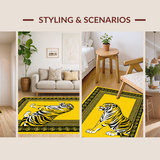 Contemporary Bold Tiger Imagery(Yellow)