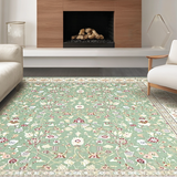 Cozy Sage Toned Nature Print(Green)