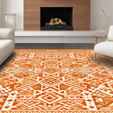 Minimalist Neutral Geometric Influence(Orange)