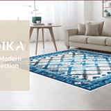 Modern Blue Hygge Boys Shaggy(Blue)